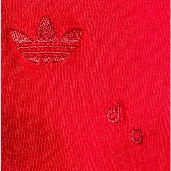 ADIDAS x Danielle Cathari Collaboration Red Long Sleeve Jersey Sz Small Blocore - Picture 7 of 10